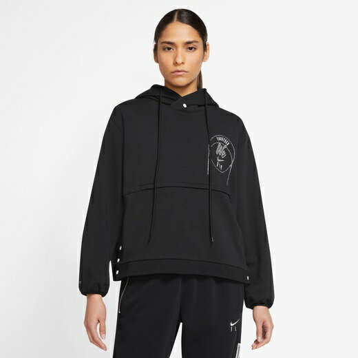 ナイキ レディース パーカー Nike Dri-FIT Premium Pullover Hoodie - Black