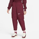 iCL fB[X E[upc Nike Swoosh Woven Mid Rise Pants - Maroon/White