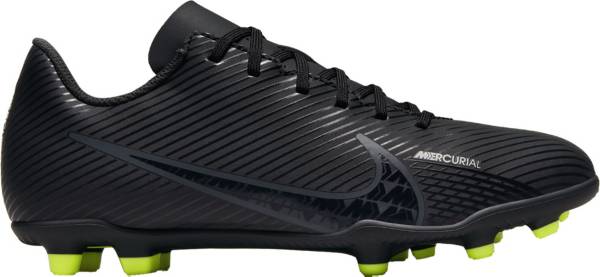 ナイキ キッズ ジュニア サッカー スパイク マーキュリアル ヴェイパー Nike Kids 039 Mercurial Vapor 15 Club FG Soccer Cleats - Black/Volt 黒 ブラック