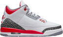 ジョーダン キッズ バッシュ Jordan Kids' GS Air Jordan 3 Retro - White/Red/Black 白 ホワイト バスケット...