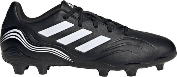 アディダス キッズ ジュニア サッカー スパイク adidas Kids' Copa Sense .3 FG Soccer Cleats - Black/White 黒 ブラック