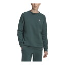 AfB_X Y XEFbgVc adidas Adicolor Essentials Trefoil Crew - Mineral Green