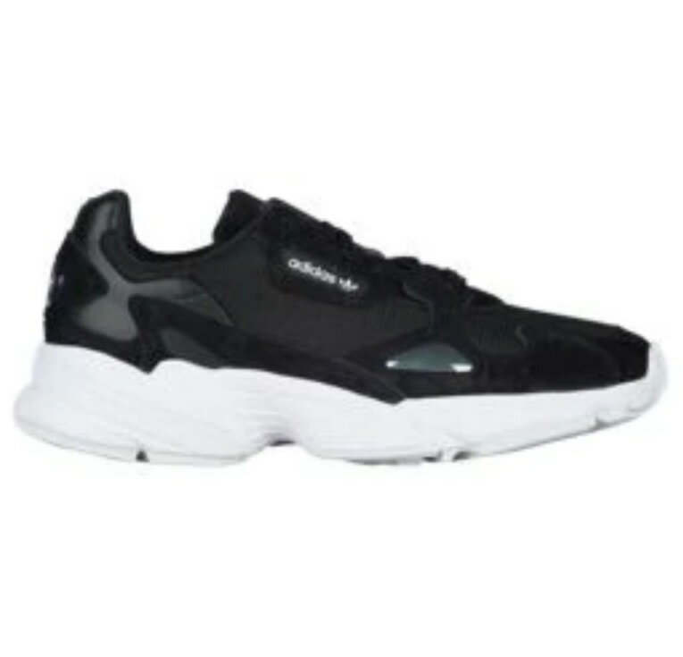 アディダス アディダス オリジナルス ウーマン/レディース スニーカー adidas Originals Falcon ファルコン Black/Black/White