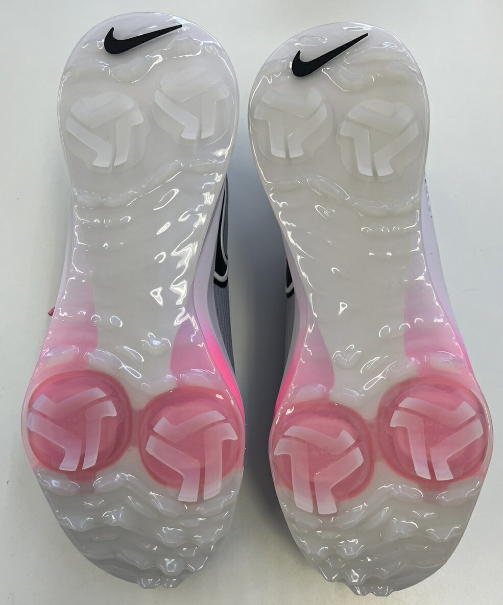 即納 ナイキ メンズ ゴルフ スパイク インフィニティ ツアー ネクスト Nike Mens Air Zoom Infinity Tour NXT% Golf Shoes -Grey/White/Pink