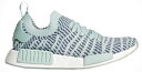 AfB_X IWiX fB[X adidas Originals NMD R1 STLT Primeknit jO g[jOV[Y Ash Green/Raw Steel/White