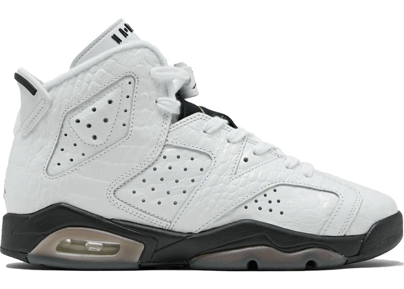 ジョーダン キッズ/レディース レトロ6 Air Jordan Retro 6 GS バッシュ Nuetral Grey/Black/White