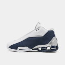 iCL Y VbNX Nike Shox BB4 obV White/Metallic Silver/Midnight Navy