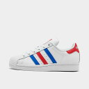 アディダス オリジナルス スーパースター キッズ adidas Originals Superstar GS スニーカー White/Bright Blue/Team Collegiate