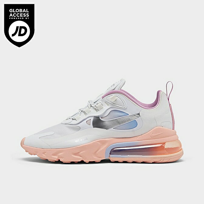 ナイキ レディース エアマックス270 Nike Air Max 270 React SE スニーカー White/Washed Coral/Hyper Blue