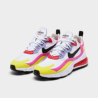 ナイキ ウィメンズ エアマックス270 Nike Air Max 270 React SE スニーカー White/Light Thistle/Black/Track Red