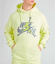 W[_ Y Jordan Mashup Jumpman Classics Fleece Hoodie p[J[ Luminous Green