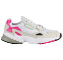 AfB_X IWiX E[}/fB[X Xj[J[ adidas Originals Falcon t@R White/Clear Brown/Shock Pink/Yellow