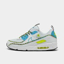 ナイキ メンズ エアマックス90 Nike Air Max 90 SE Worldwide スニーカー White/Blue Fury/Black/Volt