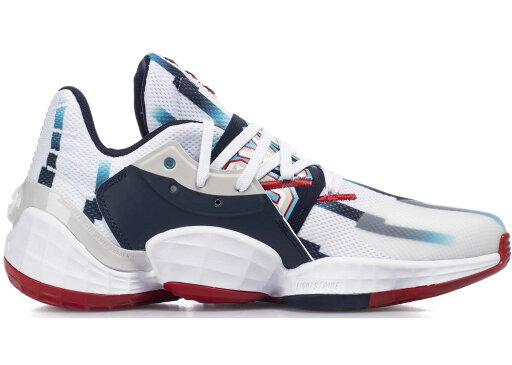 アディダス メンズ ハーデンボリューム4 adidas Harden Vol. 4 "GCA Dynasty" バッシュ White/Collegiate Navy/Scarlet アディダス メンズ ハーデンボリューム4 adidas Harden Vol. 4 "GCA Dynasty" バッシュ White/Collegiate Navy/Scarlet