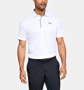 アンダーアーマー メンズ Under Armour Tech Golf Polo Shirt ゴルフ ポロシャツ White / Graphite