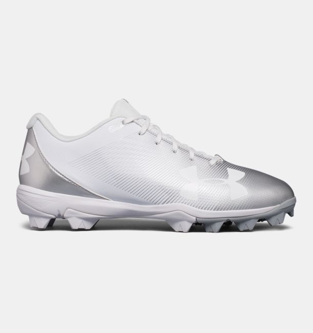 アンダーアーマー メンズ ベースボールシューズ Under Armour Leadoff Low RM Baseball Shoes 野球 スパイク White/White オリジナルBOXなし