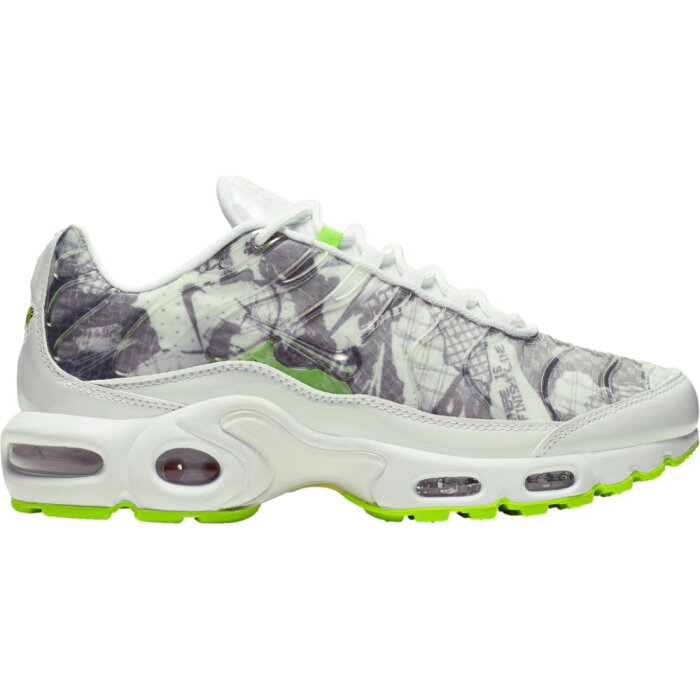 ナイキ エア マックス プラス レディース Nike Air Max Plus スニーカー White/White/Black