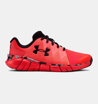 アンダーアーマー キッズ シューズ Under Armour UA X Level Scramjet 2 GS ランニングシューズ Martian Red / Beta Red