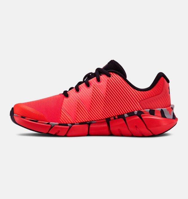 アンダーアーマー キッズ シューズ Under Armour UA X Level Scramjet 2 GS ランニングシューズ Martian Red / Beta Red