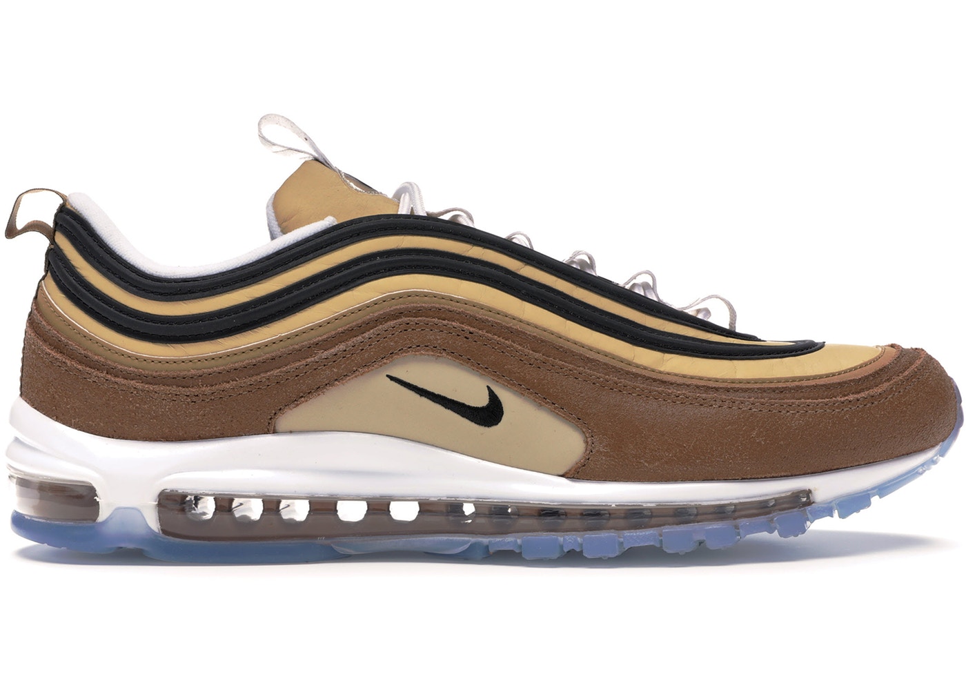 ナイキ メンズ エアマックス97 Nike Air Max 97 Shipping Box Ale Brown スニーカー ALE BROWN/BLACK-ELEMENTAL GOLD