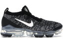 iCL fB[X FCp[}bNX3 Nike Air Vapormax Flyknit 3 jOV[Y Black/White/Metallic Silver