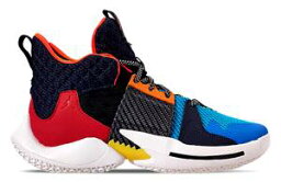 ジョーダン キッズ/レディース ホワイノット Jordan Why Not Zer0.2 GS "Future History" バッシュ Multi-Color/Total Crimson/Sail