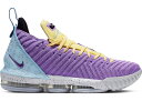 ナイキ メンズ レブロン16 Nike Lebron 16 "Lakers Championships" バッシュ Atomic Violet/Bicycle Yellow/Half Blue