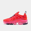 ナイキ レディース ヴェイパーマックス プラス Nike Air Vapormax Plus ランニングシューズ Bright Crimson/Pink Bla...