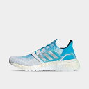 アディダス メンズ ウルトラブースト 20 adidas Ultra Boost 20 ランニングシューズ White/Silver Metallic