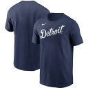 ナイキ メンズ Detroit Tigers Nike Team Wordmark T-Shirt Tシャツ 半袖 Navy