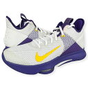 ナイキ メンズ バッシュ レブロン ウィットネス4 レイカーズ Nike LeBron Witness 4 "Lakers" EP - White/Purple