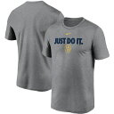 iCL Y Milwaukee Brewers Nike Team Just Do It Legend Performance T-Shirt TVc  Gray