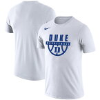ナイキ メンズ Tシャツ "Duke Blue Devils" デューク大学 Nike Basketball Drop Legend Performance T-Shirt 半袖 White