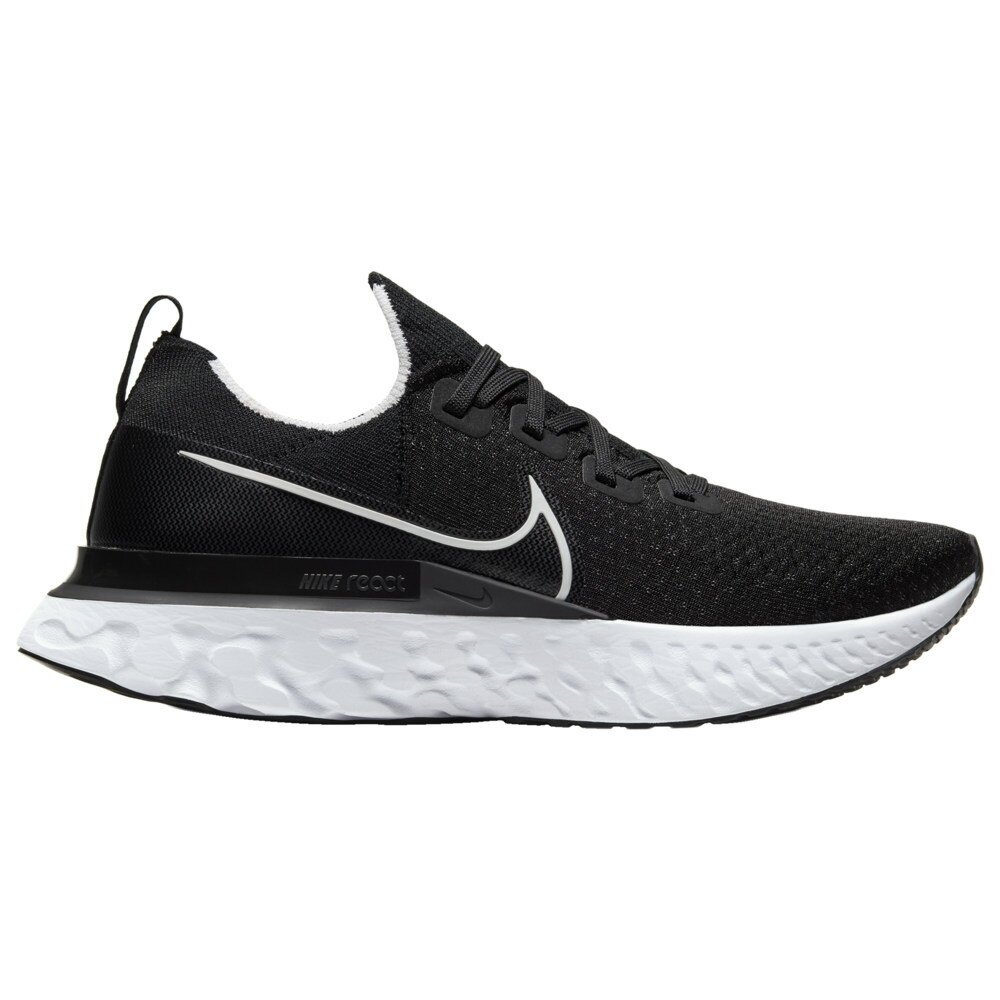Rakuten - ナイキ メンズ スニーカー Nike React Infinity Run Flyknit ランニングシューズ Black/White/Dark Grey