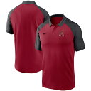 iCL Y |Vc Arizona Diamondbacks Nike Legacy Tri-Blend Raglan Performance Polo  St Red