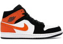 W[_ Y g Air Jordan 1 Mid Retro Xj[J[ Black/Starfish/Starfish/White