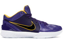 ナイキ メンズ 28.0cm コービー4プロトロ バッシュ Nike Kobe 4 Protro - Undefeated Los Angeles Lakers