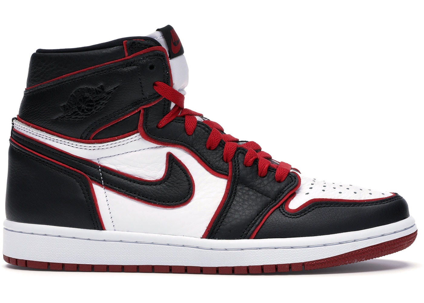 ジョーダン1 レトロ ハイ メンズ Air Jordan 1 Retro High Bloodline スニーカー Black/GymRed/White 高額レア