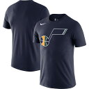 iCL Y TVc WY Utah Jazz Nike Essential Logo T-Shirt - Navy