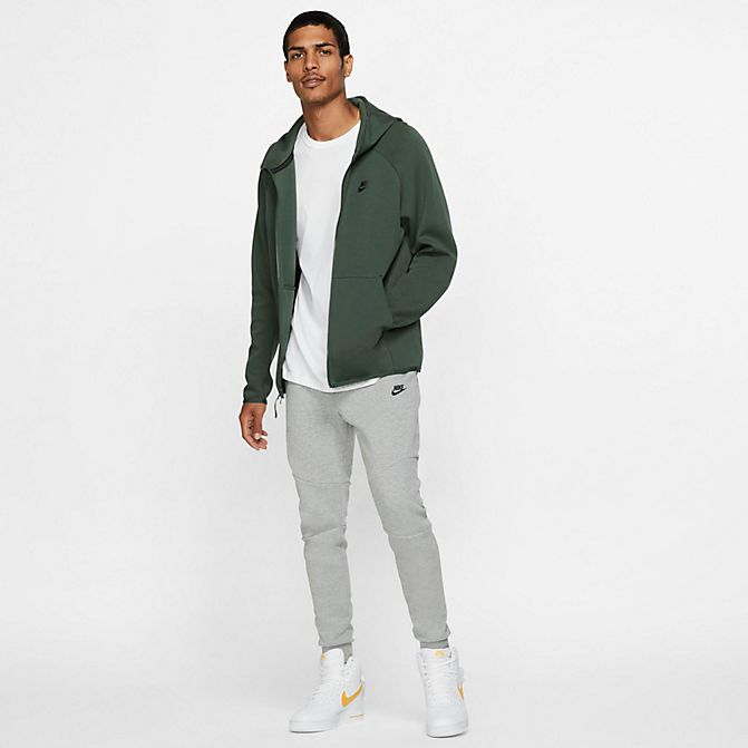 ナイキ メンズ Nike Sportswear Tech Fleece Full-Zip Hoodie パーカー Galactic Jade/Black