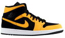 W[_ Y Xj[J[ Jordan AJ 1 Mid g ~hJbg Black/University Gold/Sail/White