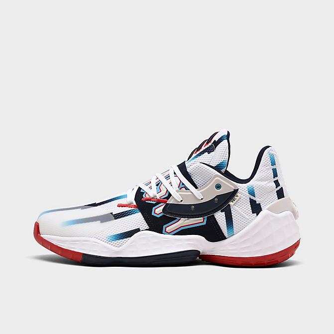 アディダス メンズ ハーデン ボリューム4 adidas Harden Vol.4 バッシュ Footwear White/Core Navy/Scarlet