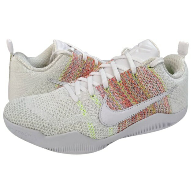 即納 ナイキ メンズ コービー11 エリート ロー バッシュ バスケットボール Nike Kobe 11 XI Elite Low 4KB - White Horse