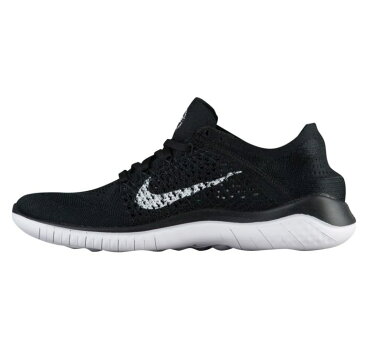 ナイキ レディース ランニングシューズ Nike Free RN Flyknit 2018 Black/White