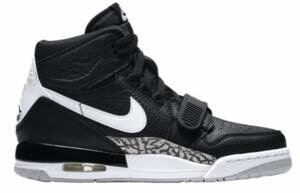 ジョーダン キッズ/レディース レガシー312 Jordan Legacy 312 GS スニーカー Black/White