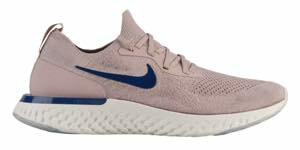 ナイキ メンズ ランニングシューズ Nike Epic React Flyknit リアクト フライニット スニーカー Diffused Taupe/Blue Void/Phantom/Crimson Tint