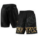 ミッチェルアンドネス メンズ バスパン ハーフパンツ バックス Milwaukee Bucks Mitchell & Ness Big Face 4.0 Fashion Shorts - Black