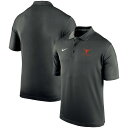 ナイキ ポロシャツ メンズ ナイキ メンズ "Texas Longhorns" Nike Varsity Performance Football Polo ポロシャツ半袖 Anthracite