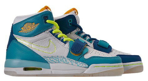 エアジョーダン レガシー キッズ/レディース Air Jordan Legacy 312 GS スニーカー Blue Lagoon/Clear/Team Royal