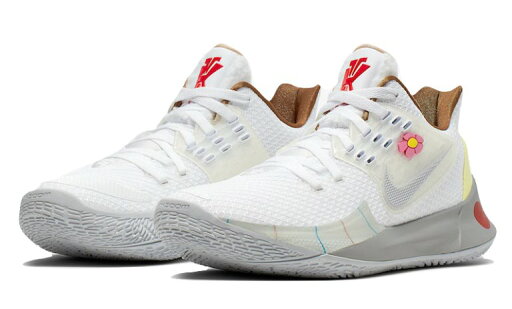 ナイキ メンズ カイリー2ロー Nike Kyrie 2 Low Spongebob "Sandy Cheeks" バッシュ White/Wolf Grey スポンジボブ ナイキ メンズ カイリー2ロー Nike Kyrie 2 Low Spongebob "Sandy Cheeks" バッシュ White/Wolf Grey スポンジボブ